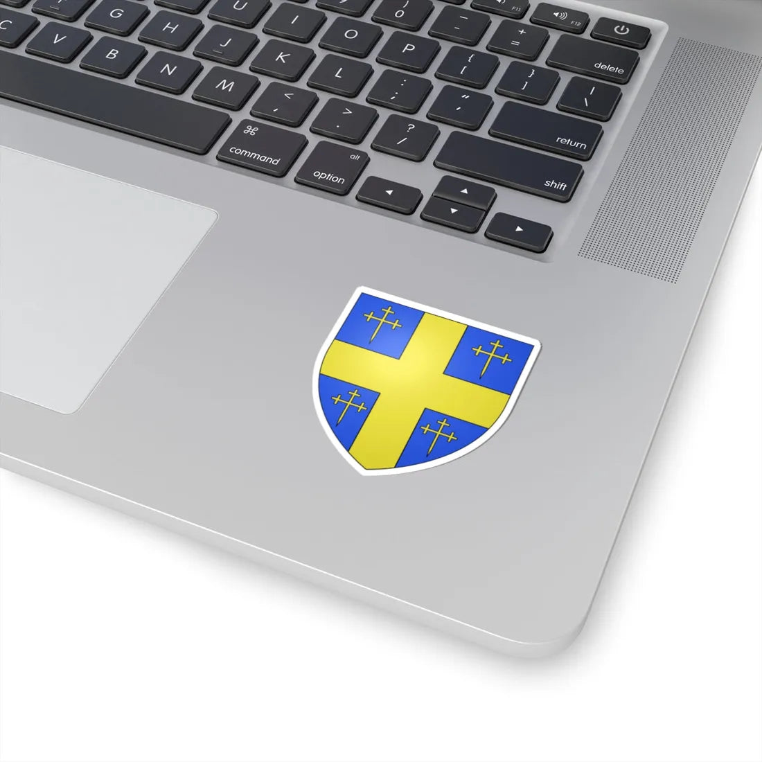 Armoiries de Gesves (Belgium) (Coat of Arms) STICKER Vinyl Kiss-Cut Decal - The Sticker Space
