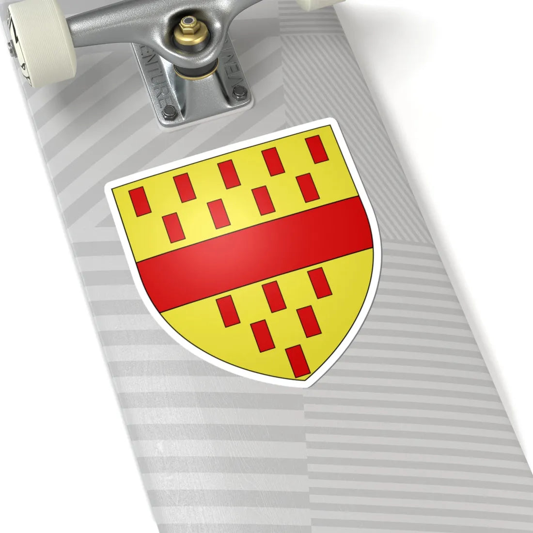 Armoiries de Hagen (Luxembourg) (Coat of Arms) STICKER Vinyl Kiss-Cut Decal - The Sticker Space