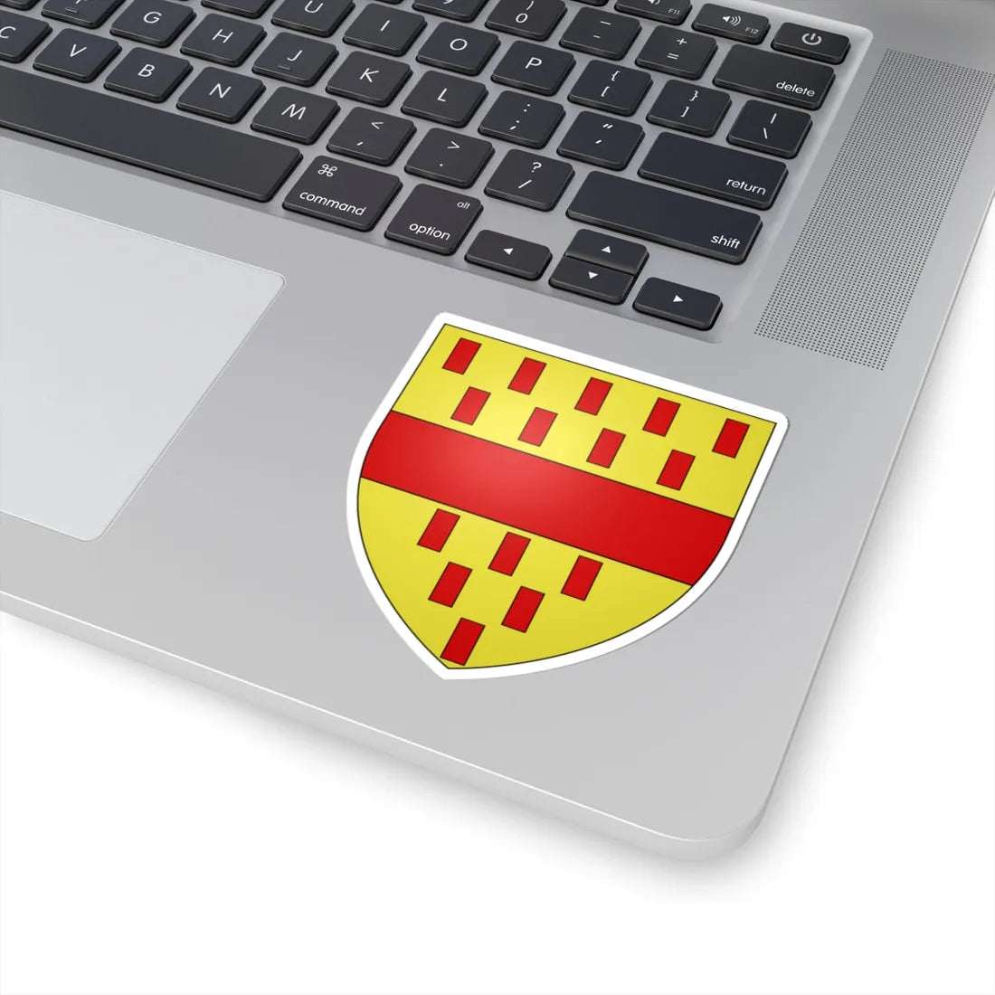 Armoiries de Hagen (Luxembourg) (Coat of Arms) STICKER Vinyl Kiss-Cut Decal - The Sticker Space