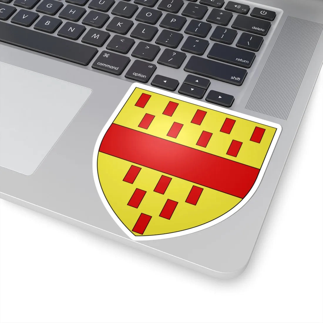 Armoiries de Hagen (Luxembourg) (Coat of Arms) STICKER Vinyl Kiss-Cut Decal - The Sticker Space