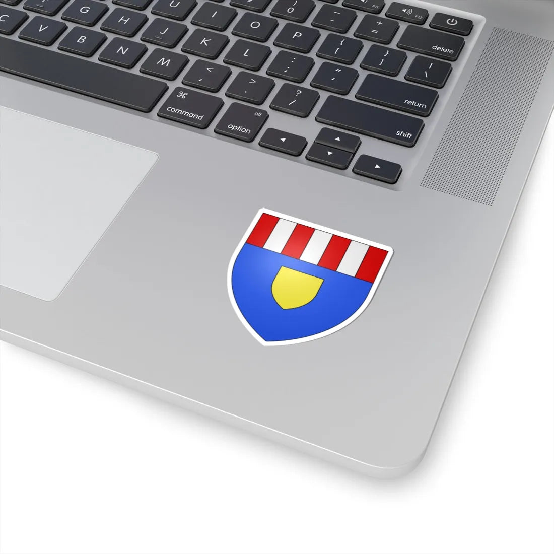 Armoiries de Ham (Luxembourg) (Coat of Arms) STICKER Vinyl Kiss-Cut Decal - The Sticker Space