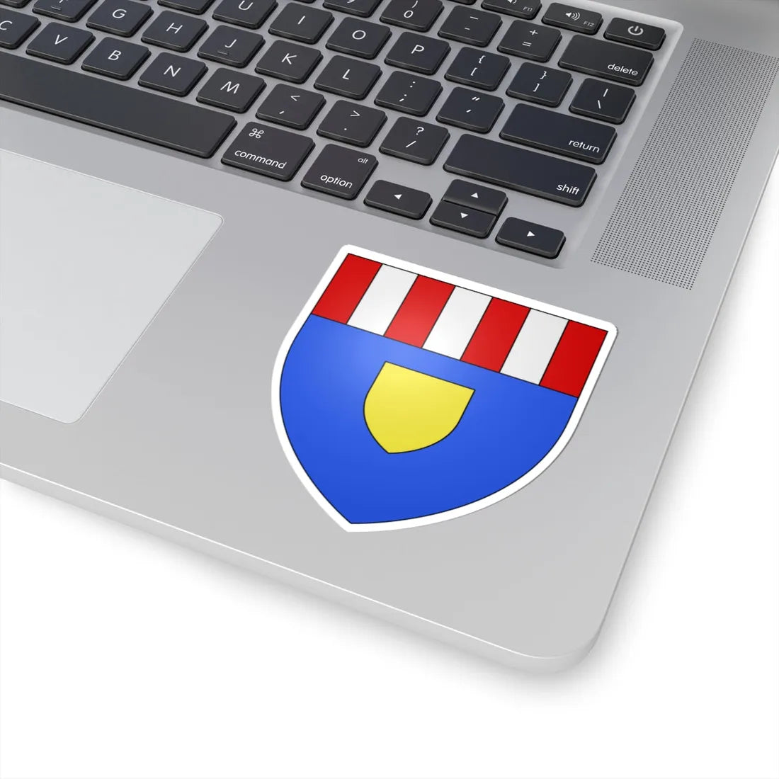 Armoiries de Ham (Luxembourg) (Coat of Arms) STICKER Vinyl Kiss-Cut Decal - The Sticker Space