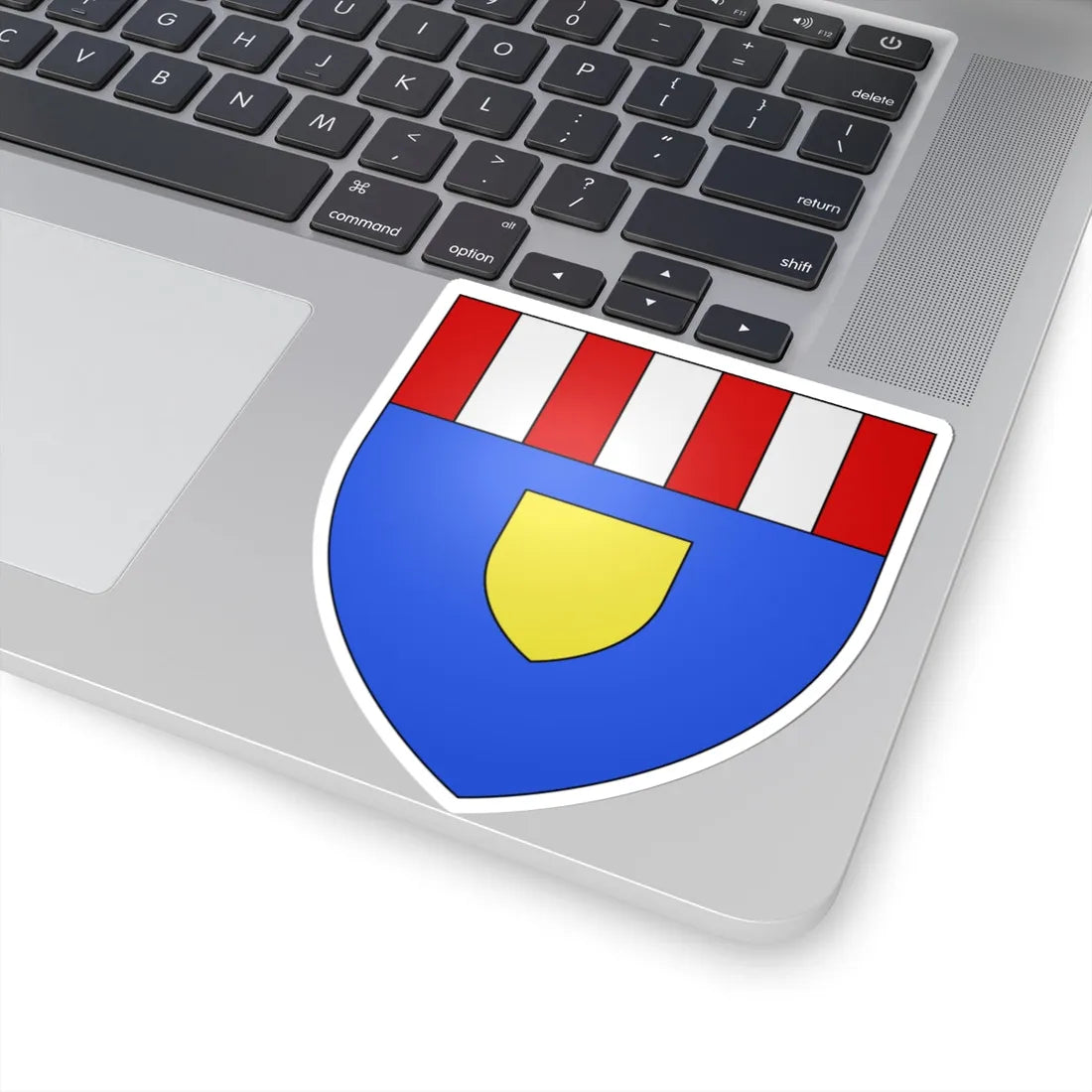 Armoiries de Ham (Luxembourg) (Coat of Arms) STICKER Vinyl Kiss-Cut Decal - The Sticker Space