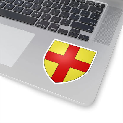 Armoiries de Haraucourt 1 (Luxembourg) (Coat of Arms) STICKER Vinyl Kiss-Cut Decal - The Sticker Space