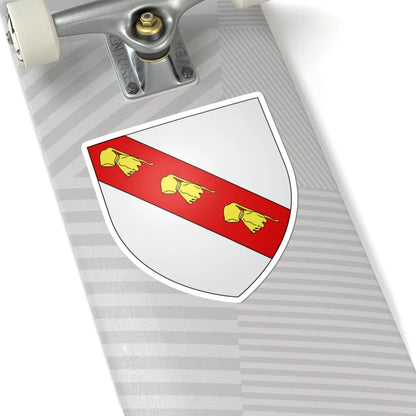 Armoiries de Harzee (Belgium) (Coat of Arms) STICKER Vinyl Kiss-Cut Decal - The Sticker Space