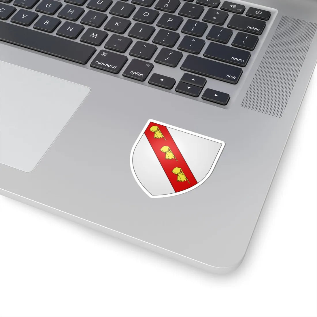 Armoiries de Harzee (Belgium) (Coat of Arms) STICKER Vinyl Kiss-Cut Decal - The Sticker Space