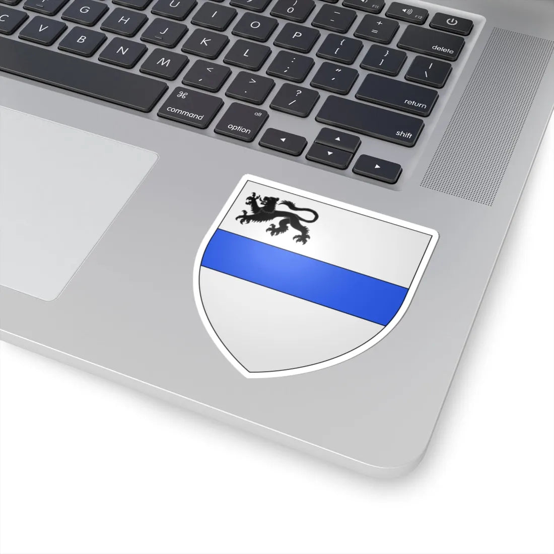 Armoiries de Heffingen (Luxembourg) (Coat of Arms) STICKER Vinyl Kiss-Cut Decal - The Sticker Space