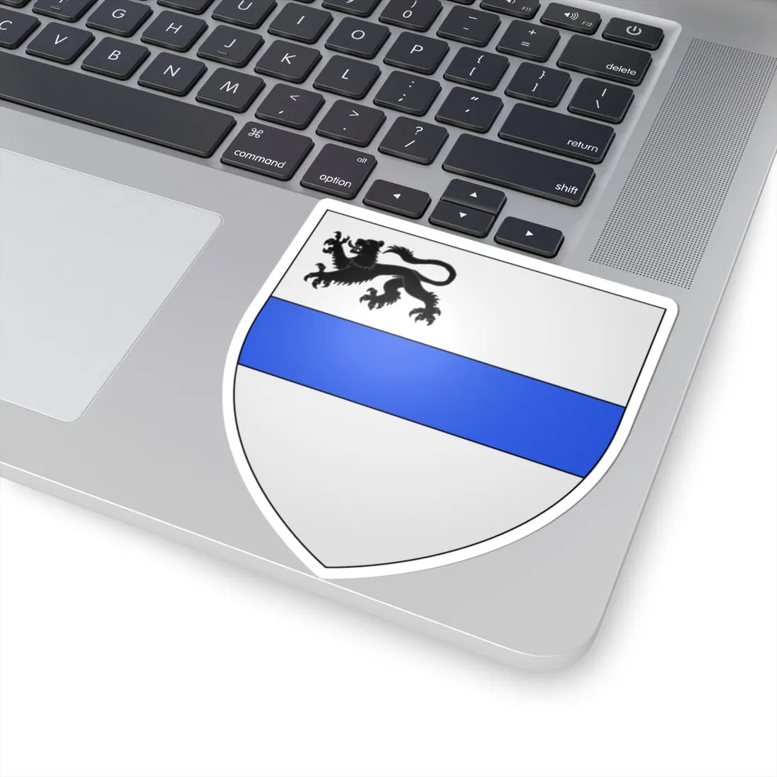 Armoiries de Heffingen (Luxembourg) (Coat of Arms) STICKER Vinyl Kiss-Cut Decal - The Sticker Space