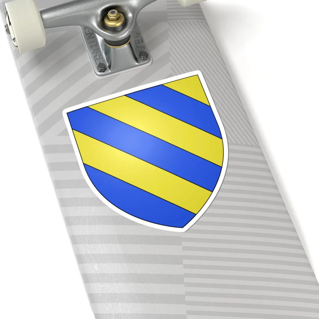 Armoiries de Herberen (Luxembourg) (Coat of Arms) STICKER Vinyl Kiss-Cut Decal - The Sticker Space