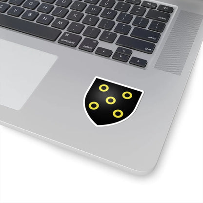 Armoiries de Hersdorf (Luxembourg) (Coat of Arms) STICKER Vinyl Kiss-Cut Decal - The Sticker Space