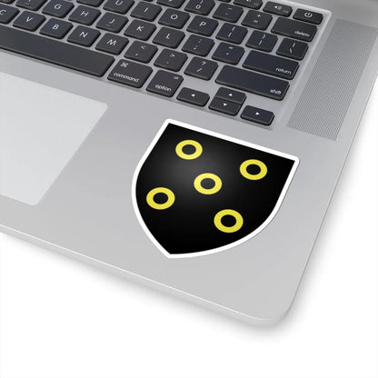 Armoiries de Hersdorf (Luxembourg) (Coat of Arms) STICKER Vinyl Kiss-Cut Decal - The Sticker Space