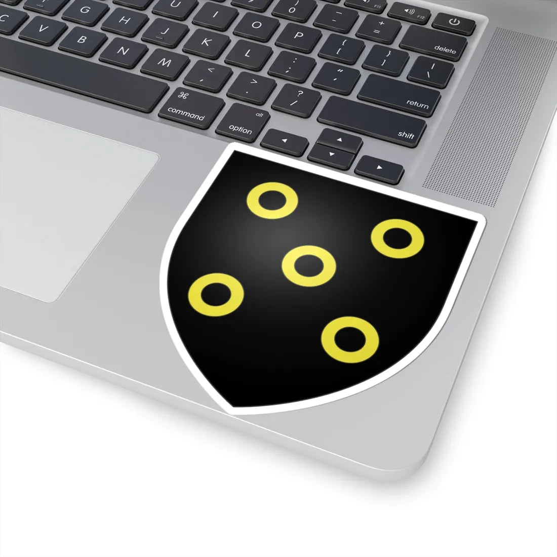 Armoiries de Hersdorf (Luxembourg) (Coat of Arms) STICKER Vinyl Kiss-Cut Decal - The Sticker Space
