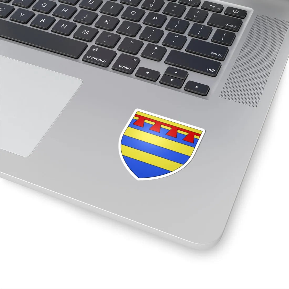 Armoiries de Hesperange (Luxembourg) (Coat of Arms) STICKER Vinyl Kiss-Cut Decal - The Sticker Space