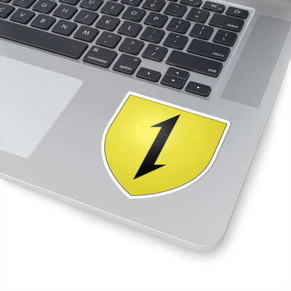 Armoiries de Hillesheim (Luxembourg) (Coat of Arms) STICKER Vinyl Kiss-Cut Decal - The Sticker Space