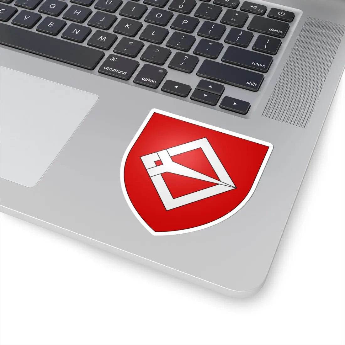 Armoiries de Hollenfeltz (Luxembourg) (Coat of Arms) STICKER Vinyl Kiss-Cut Decal - The Sticker Space