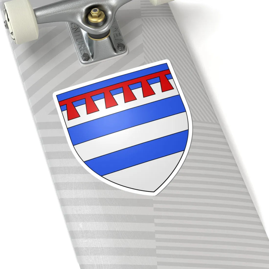 Armoiries de Huncherange (Luxembourg) (Coat of Arms) STICKER Vinyl Kiss-Cut Decal - The Sticker Space