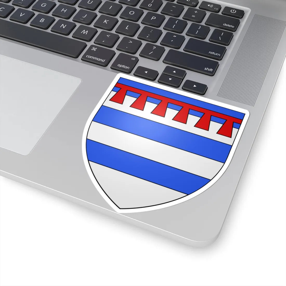 Armoiries de Huncherange (Luxembourg) (Coat of Arms) STICKER Vinyl Kiss-Cut Decal - The Sticker Space