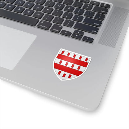 Armoiries de Hunolstein 2 (Luxembourg) (Coat of Arms) STICKER Vinyl Kiss-Cut Decal - The Sticker Space
