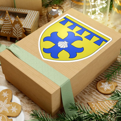 Armoiries de Jegen (Luxembourg) (Coat of Arms) STICKER Vinyl Kiss-Cut Decal - The Sticker Space