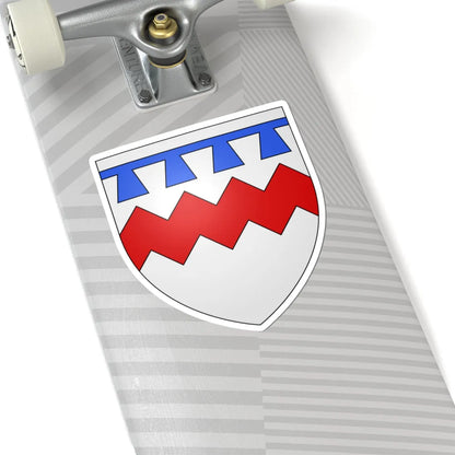 Armoiries de Kerpen 2 (Luxembourg) (Coat of Arms) STICKER Vinyl Kiss-Cut Decal - The Sticker Space