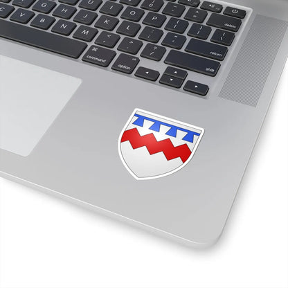 Armoiries de Kerpen 2 (Luxembourg) (Coat of Arms) STICKER Vinyl Kiss-Cut Decal - The Sticker Space
