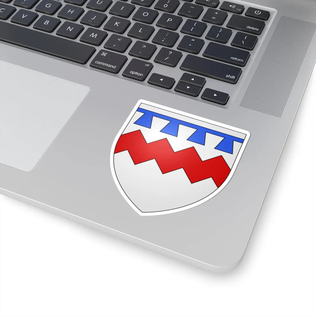 Armoiries de Kerpen 2 (Luxembourg) (Coat of Arms) STICKER Vinyl Kiss-Cut Decal - The Sticker Space