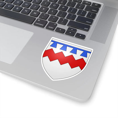 Armoiries de Kerpen 2 (Luxembourg) (Coat of Arms) STICKER Vinyl Kiss-Cut Decal - The Sticker Space
