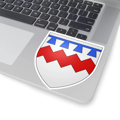 Armoiries de Kerpen 2 (Luxembourg) (Coat of Arms) STICKER Vinyl Kiss-Cut Decal - The Sticker Space