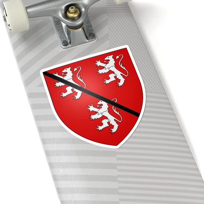 Armoiries de Koerich 2 (Luxembourg) (Coat of Arms) STICKER Vinyl Kiss-Cut Decal - The Sticker Space