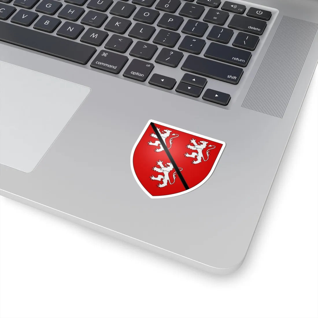 Armoiries de Koerich 2 (Luxembourg) (Coat of Arms) STICKER Vinyl Kiss-Cut Decal - The Sticker Space