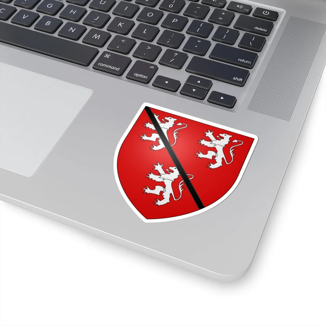 Armoiries de Koerich 2 (Luxembourg) (Coat of Arms) STICKER Vinyl Kiss-Cut Decal - The Sticker Space