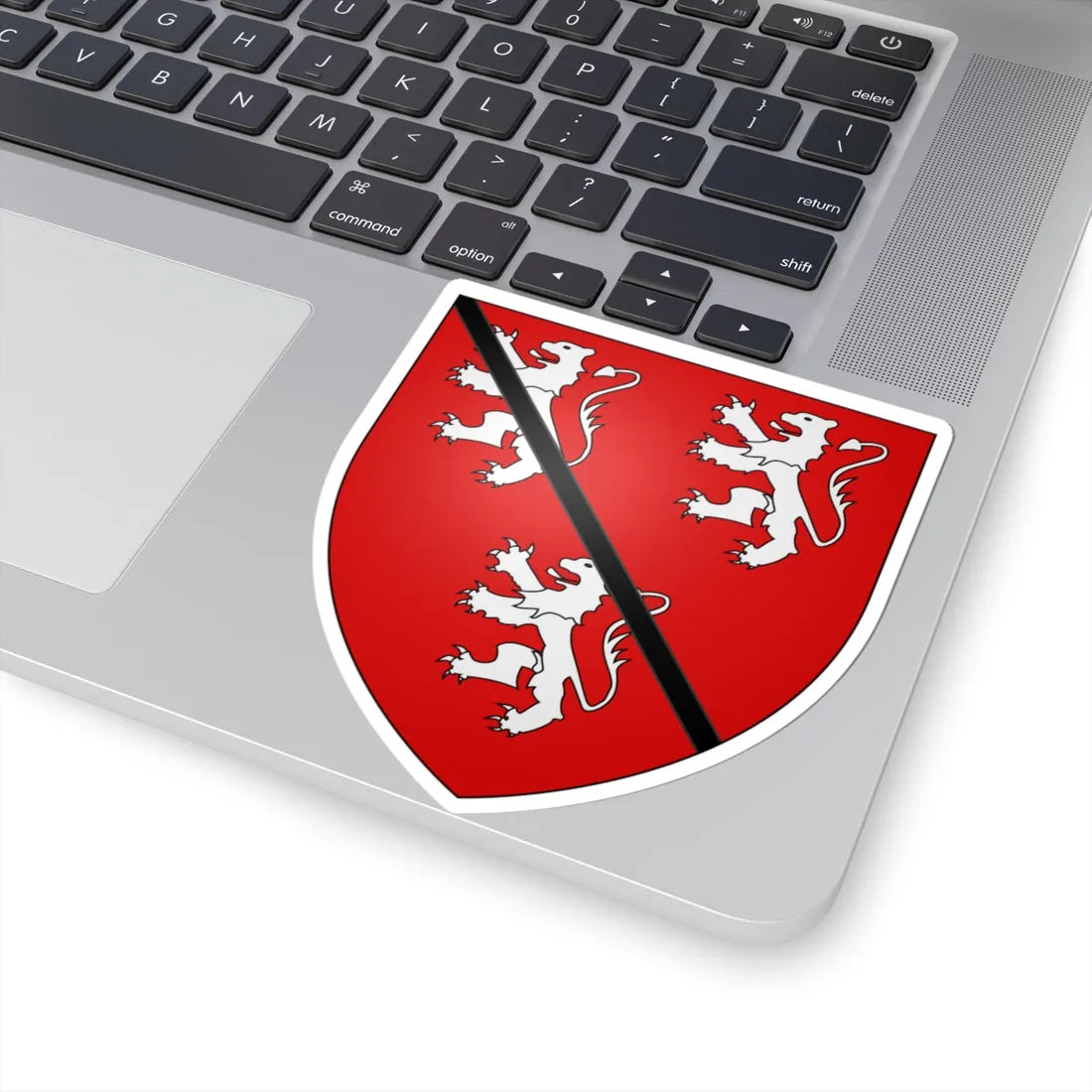 Armoiries de Koerich 2 (Luxembourg) (Coat of Arms) STICKER Vinyl Kiss-Cut Decal - The Sticker Space