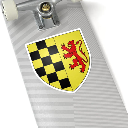 Armoiries de Koerich 3 (Luxembourg) (Coat of Arms) STICKER Vinyl Kiss-Cut Decal - The Sticker Space