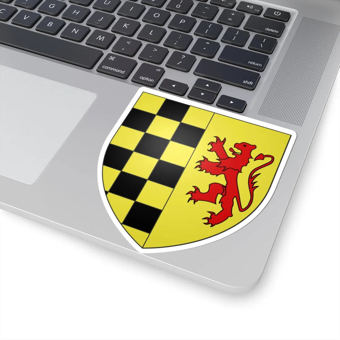 Armoiries de Koerich 3 (Luxembourg) (Coat of Arms) STICKER Vinyl Kiss-Cut Decal - The Sticker Space