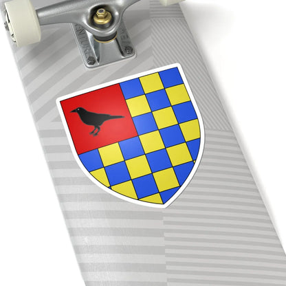 Armoiries de Koppenstein (Luxembourg) (Coat of Arms) STICKER Vinyl Kiss-Cut Decal - The Sticker Space