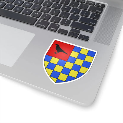 Armoiries de Koppenstein (Luxembourg) (Coat of Arms) STICKER Vinyl Kiss-Cut Decal - The Sticker Space