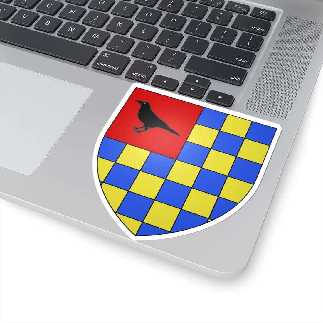 Armoiries de Koppenstein (Luxembourg) (Coat of Arms) STICKER Vinyl Kiss-Cut Decal - The Sticker Space