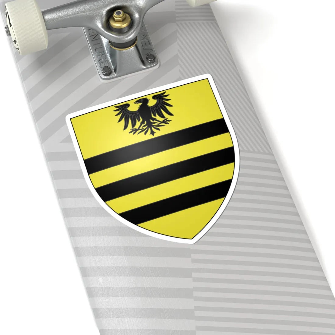 Armoiries de Landscheid (Luxembourg) (Coat of Arms) STICKER Vinyl Kiss-Cut Decal - The Sticker Space