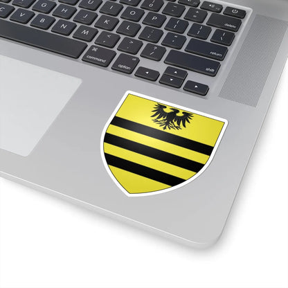 Armoiries de Landscheid (Luxembourg) (Coat of Arms) STICKER Vinyl Kiss-Cut Decal - The Sticker Space