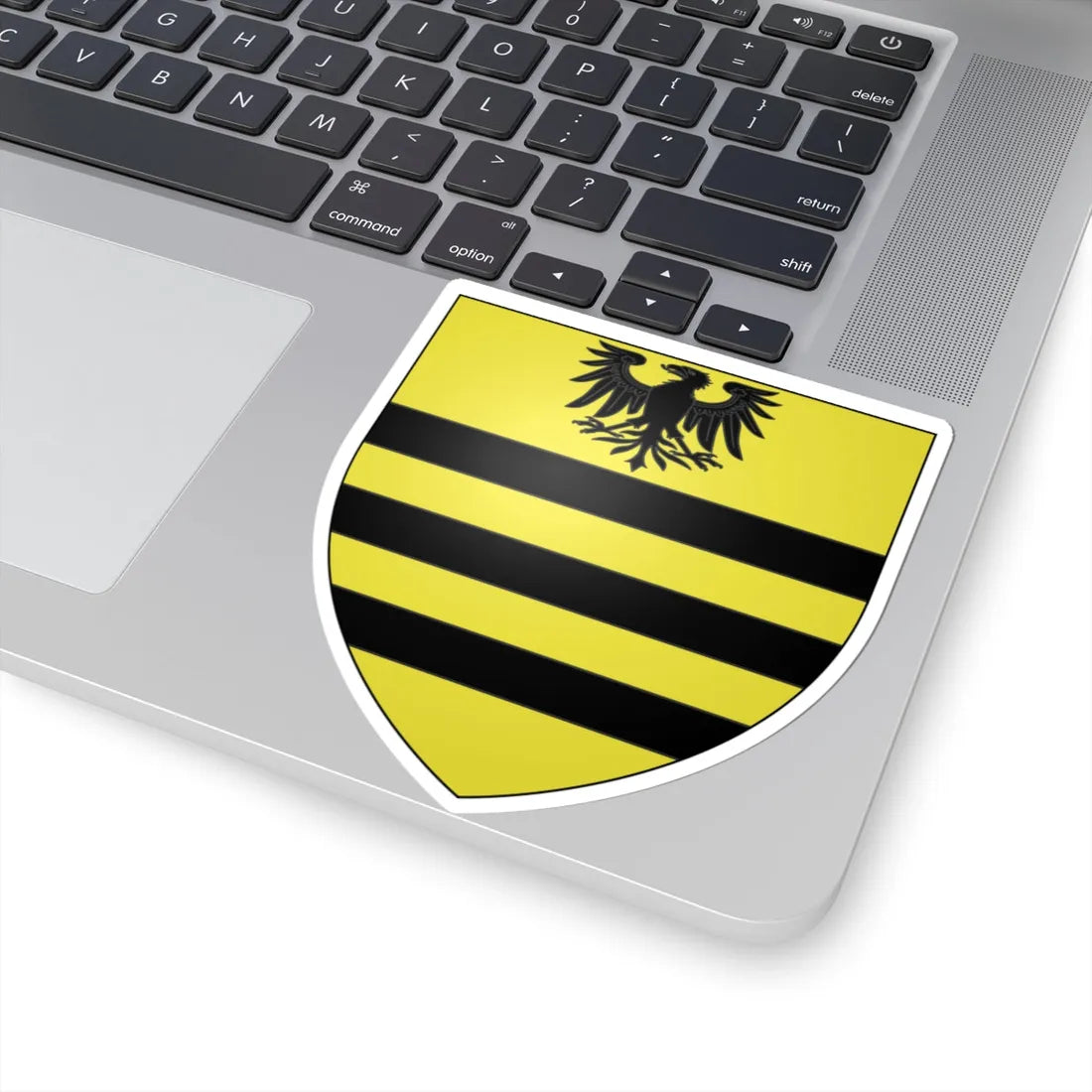 Armoiries de Landscheid (Luxembourg) (Coat of Arms) STICKER Vinyl Kiss-Cut Decal - The Sticker Space