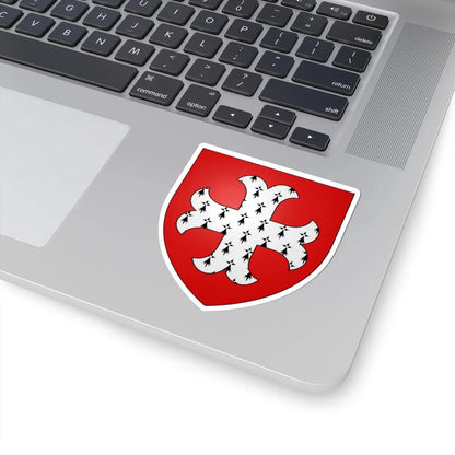 Armoiries de Larochette 4 (Luxembourg) (Coat of Arms) STICKER Vinyl Kiss-Cut Decal - The Sticker Space