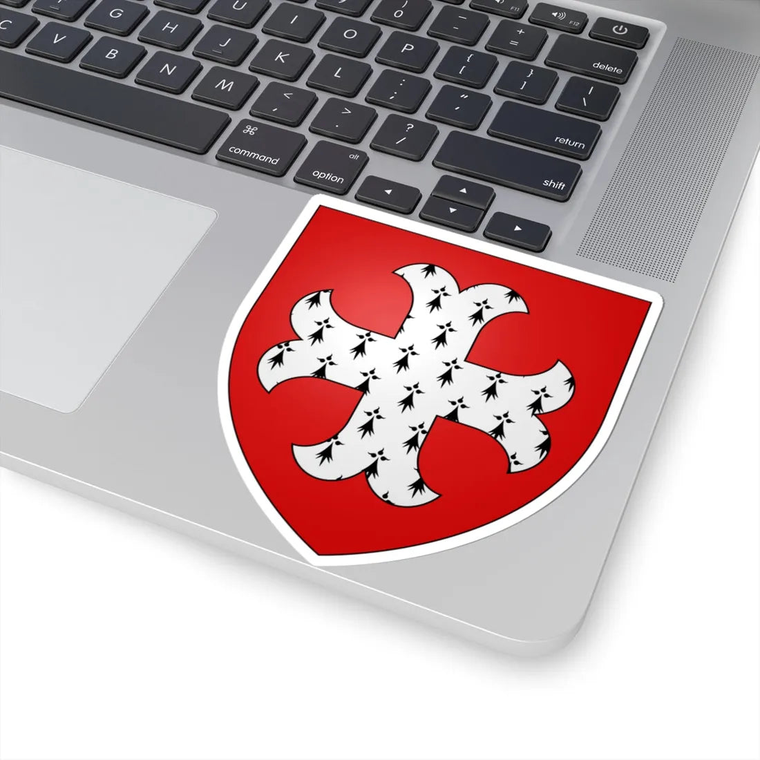 Armoiries de Larochette 4 (Luxembourg) (Coat of Arms) STICKER Vinyl Kiss-Cut Decal - The Sticker Space