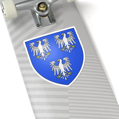 Armoiries de Leiningen (Luxembourg) (Coat of Arms) STICKER Vinyl Kiss-Cut Decal - The Sticker Space
