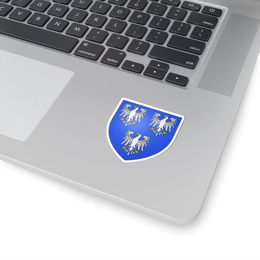Armoiries de Leiningen (Luxembourg) (Coat of Arms) STICKER Vinyl Kiss-Cut Decal - The Sticker Space