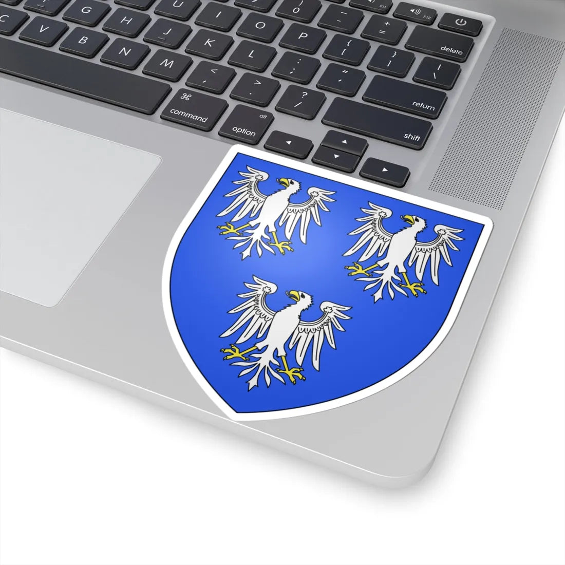 Armoiries de Leiningen (Luxembourg) (Coat of Arms) STICKER Vinyl Kiss-Cut Decal - The Sticker Space