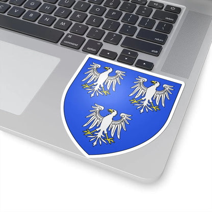 Armoiries de Leiningen (Luxembourg) (Coat of Arms) STICKER Vinyl Kiss-Cut Decal - The Sticker Space