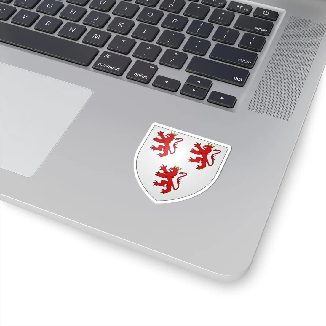 Armoiries de Liessem (Luxembourg) (Coat of Arms) STICKER Vinyl Kiss-Cut Decal - The Sticker Space