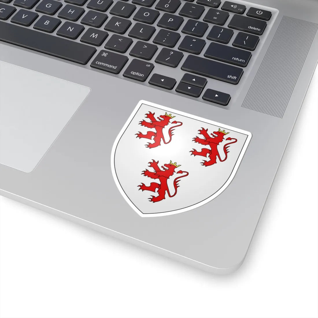 Armoiries de Liessem (Luxembourg) (Coat of Arms) STICKER Vinyl Kiss-Cut Decal - The Sticker Space