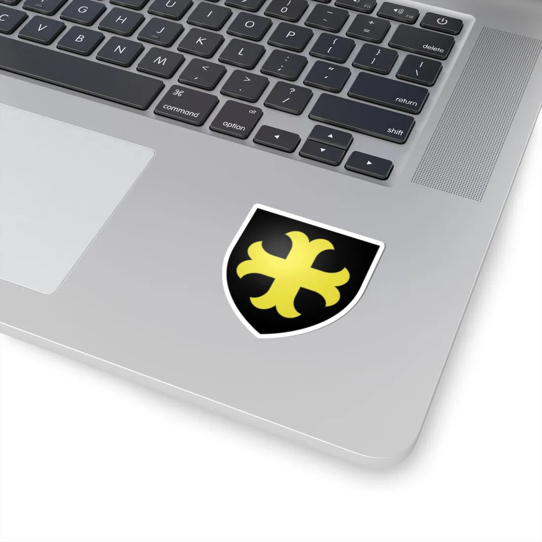 Armoiries de Limpach 3 (Luxembourg) (Coat of Arms) STICKER Vinyl Kiss-Cut Decal - The Sticker Space