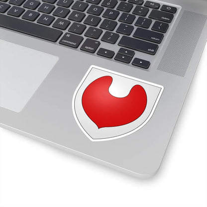 Armoiries de Linster 1 (Luxembourg) (Coat of Arms) STICKER Vinyl Kiss-Cut Decal - The Sticker Space